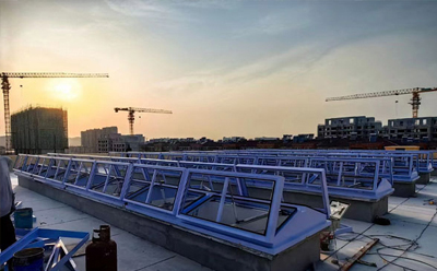 消防红古排烟窗开启角度