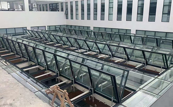 百安科技有限公司近期红古排烟窗项目案例分享