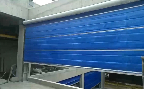 大型物流园区完成红古防火门整体安装工程